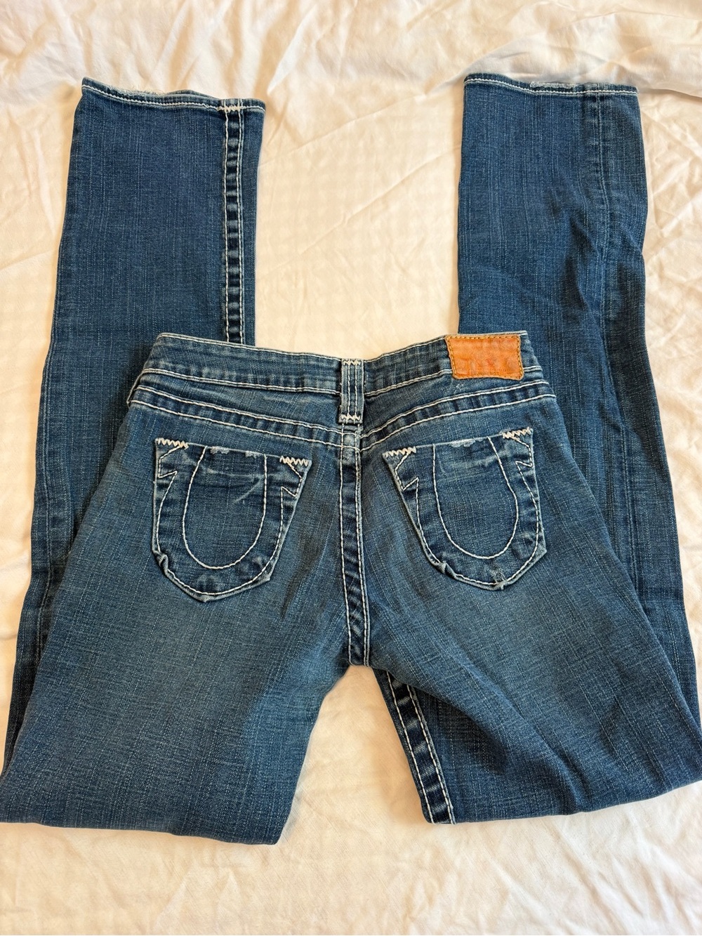 True Religion Johnny big t low rise bootcut jeans